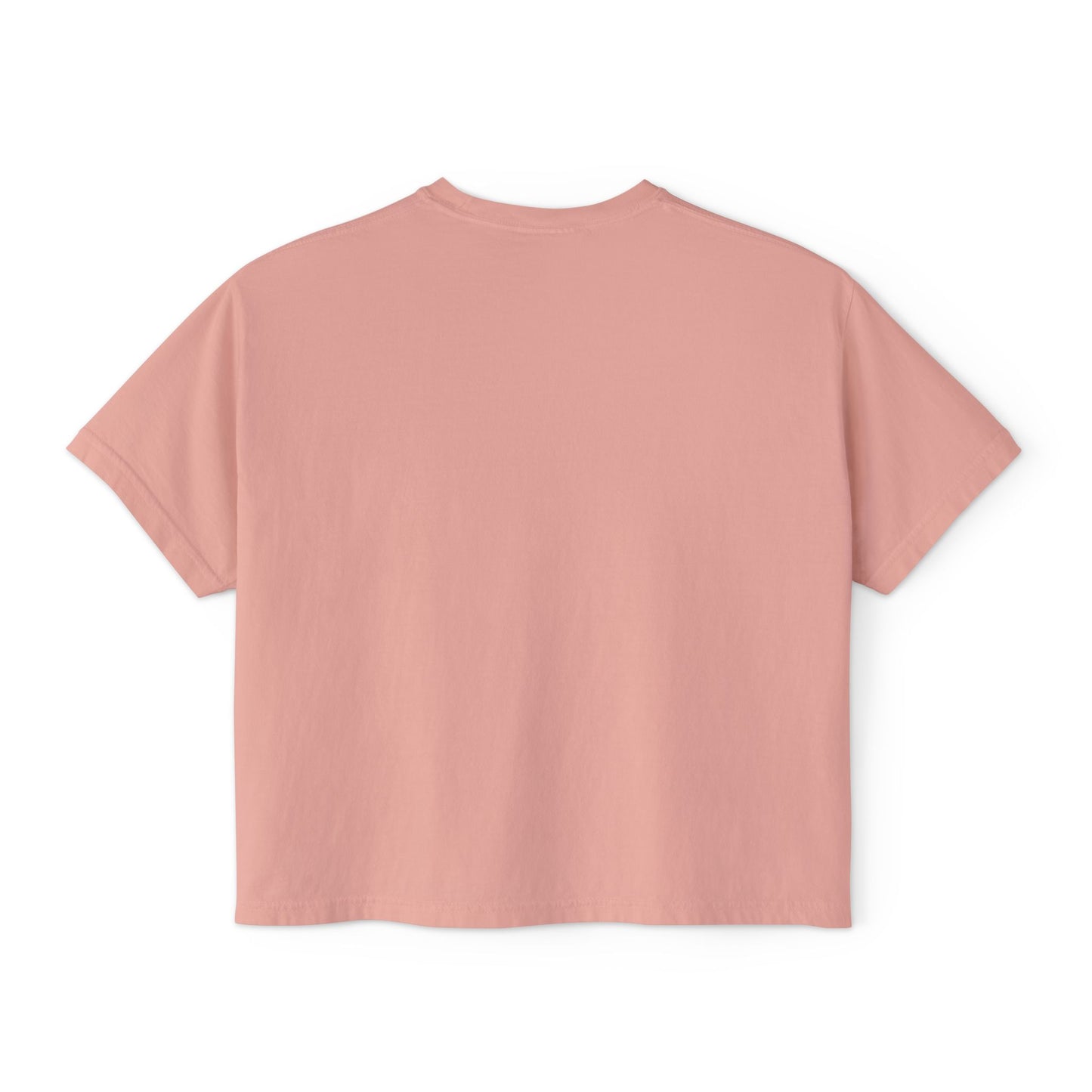 Playful Women's Boxy Tee - 'Yeet the Feet!!' Football Graphic T-Shirt